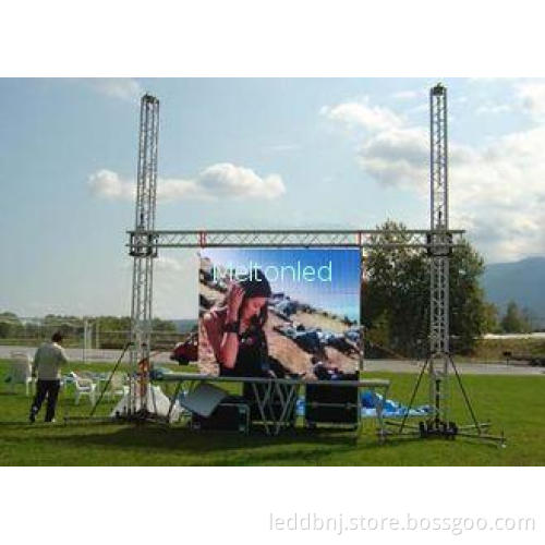 P10 1R1G1B IP65 VGA Iron Full Color Electronic Outdoor Led